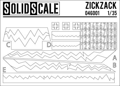 1:35 ZICKZACK Complete set for a What If / 1946 Camo