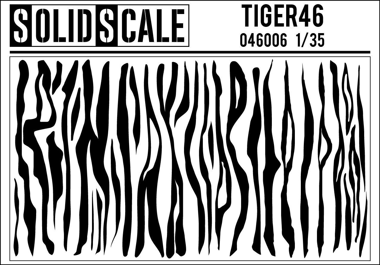 1:35 TIGER46 Mask for painting 