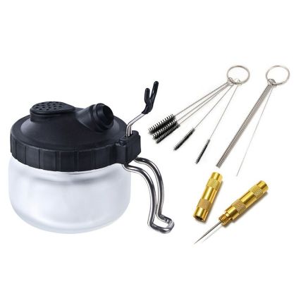 Airbrush cleaning kit (with container).