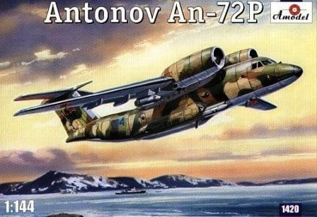 1:144 Antonov An-72P Jet Transport Aircraft