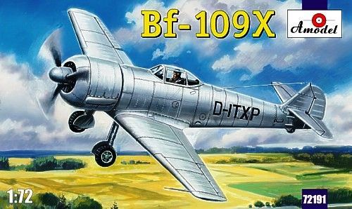 1:72 Messerschmitt BF-109X German experimental plane