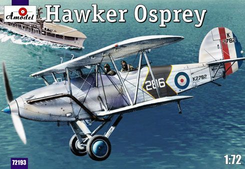 1:72 British naval fighter Hawker Osprey
