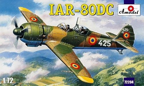 1:72 Romanian IIWW fighter IAR-80DC (Two Seater Version)