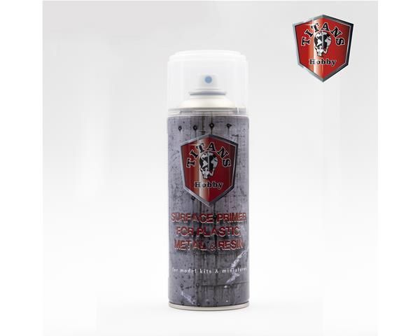 TRANSPARENT MATT PRIMER Spray for Plastic, Metal & Resin 400ml