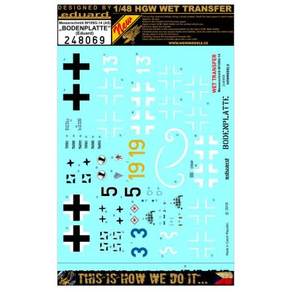 1:48 Messerschmitt Bf109G-14 (AS) - Markings