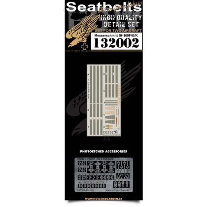 1:32 Bf 109F/G/K - Seatbelts