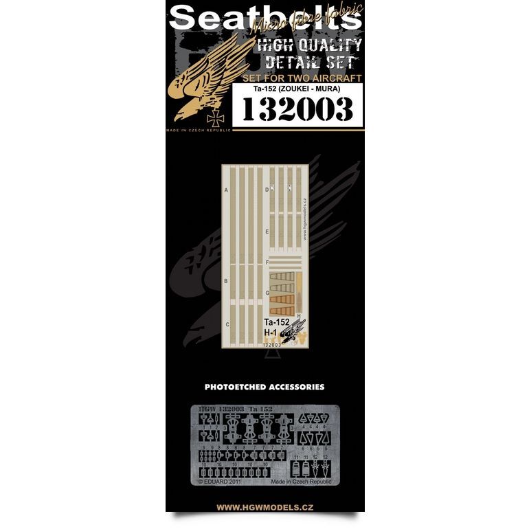 1:32 Ta-152H-1 - Seatbelts