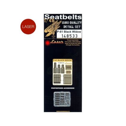 1:48 P-61 Black Widow - Seatbelts