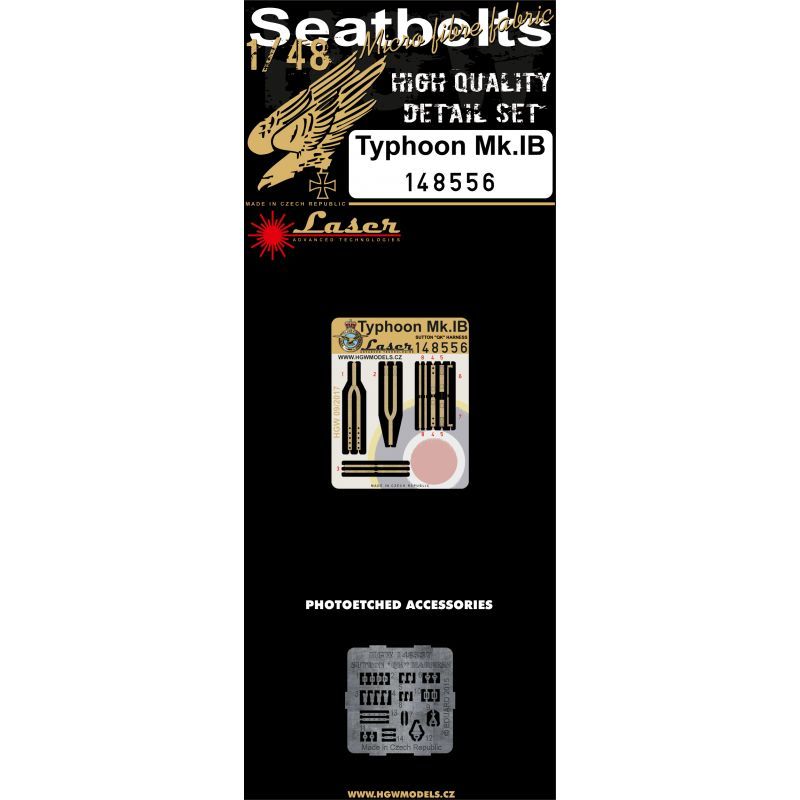 1:48 Typhoon Mk.IB - Seatbelts