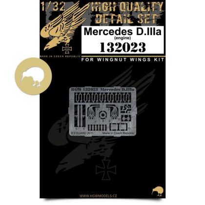 1:32 Mercedes D.IIIa - Engine