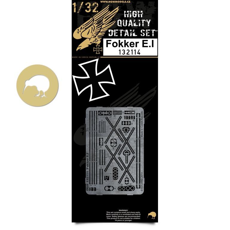 1:32 Fokker E.I - PE Set