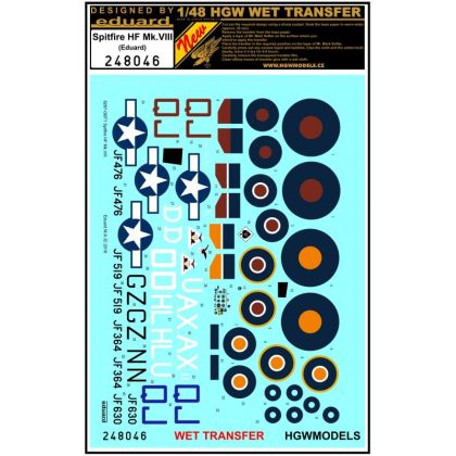1:48 Spitfire HF Mk. VIII - Markings