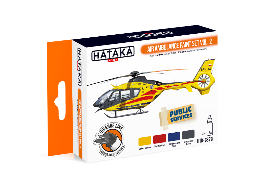 Air Ambulance (HEMS) paint set vol. 2