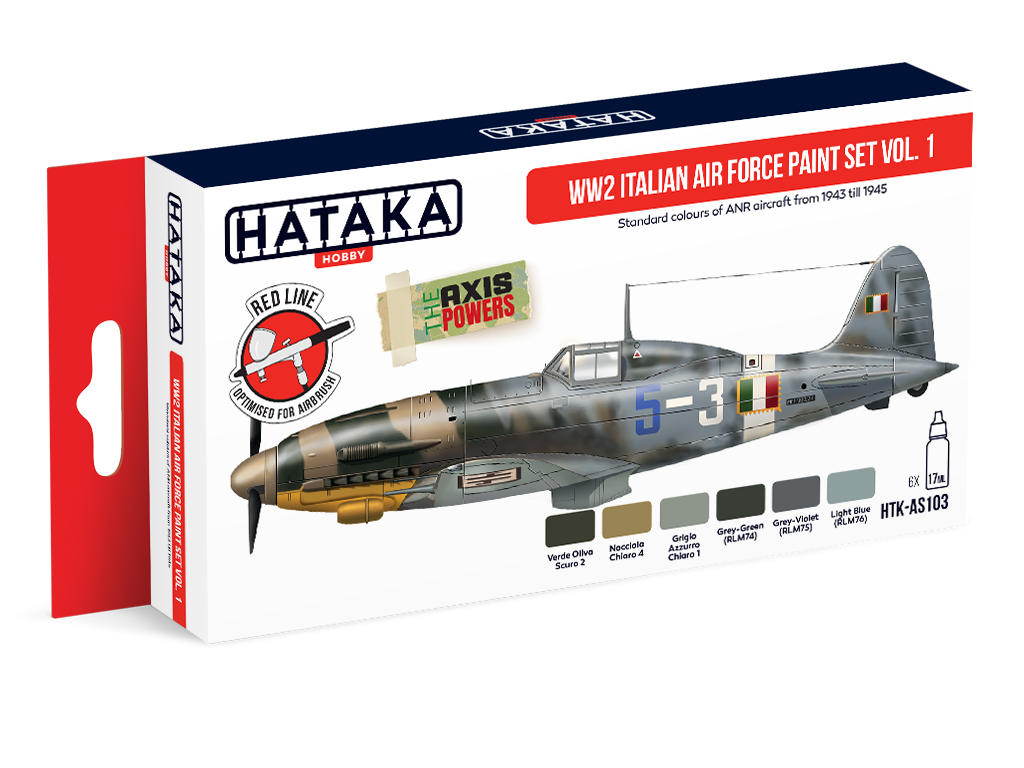 WW2 italian Air Force paint set vol.1