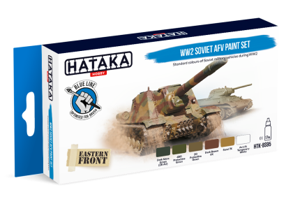 WW2 Soviet AFV paint set