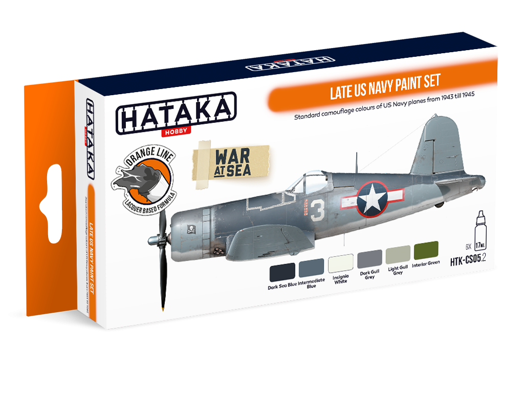 Late US Navy paint set