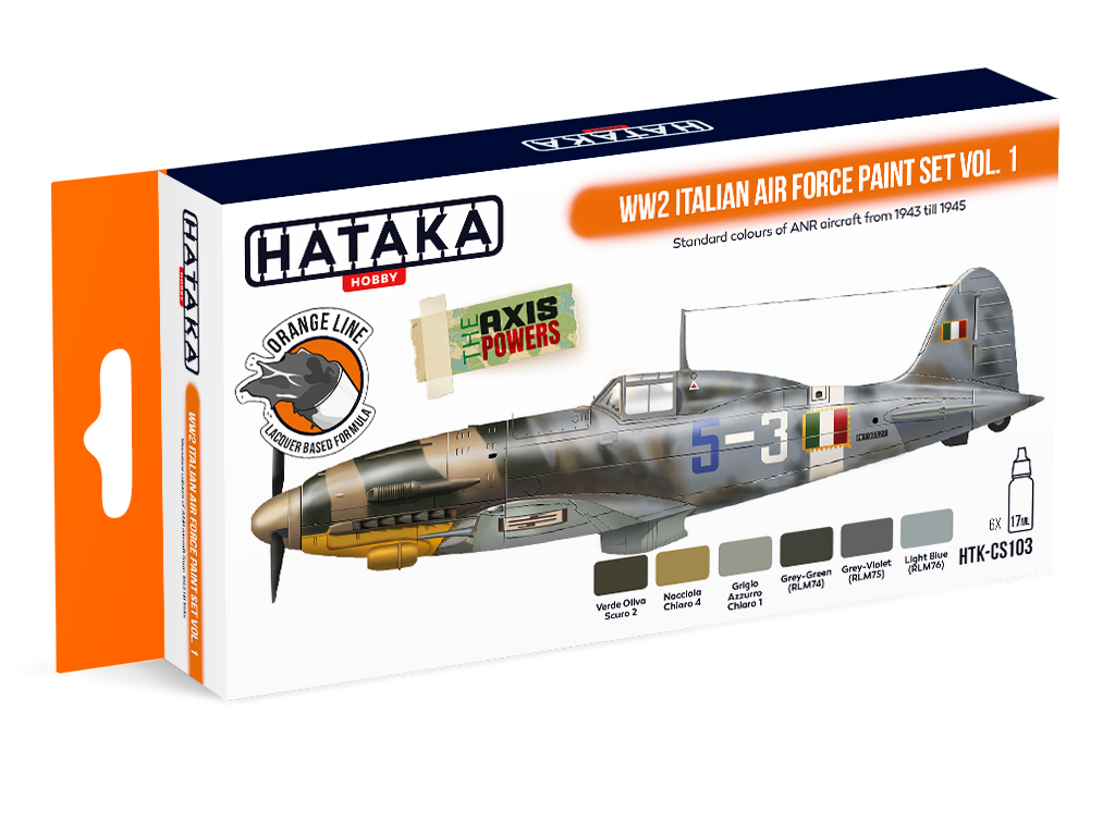 WW2 Italian Air Force paint set vol.1