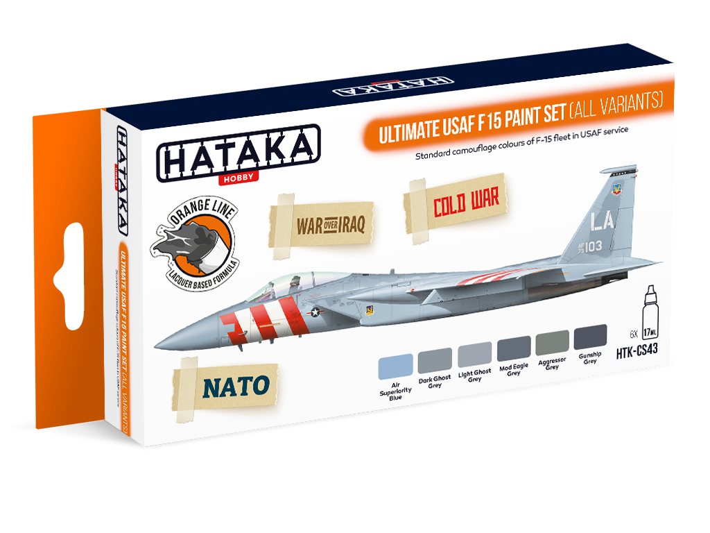 Ultimate USAF F-15 paint set (all variants)
