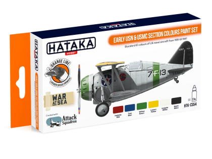 Early USN & USMC Section Colours paint set