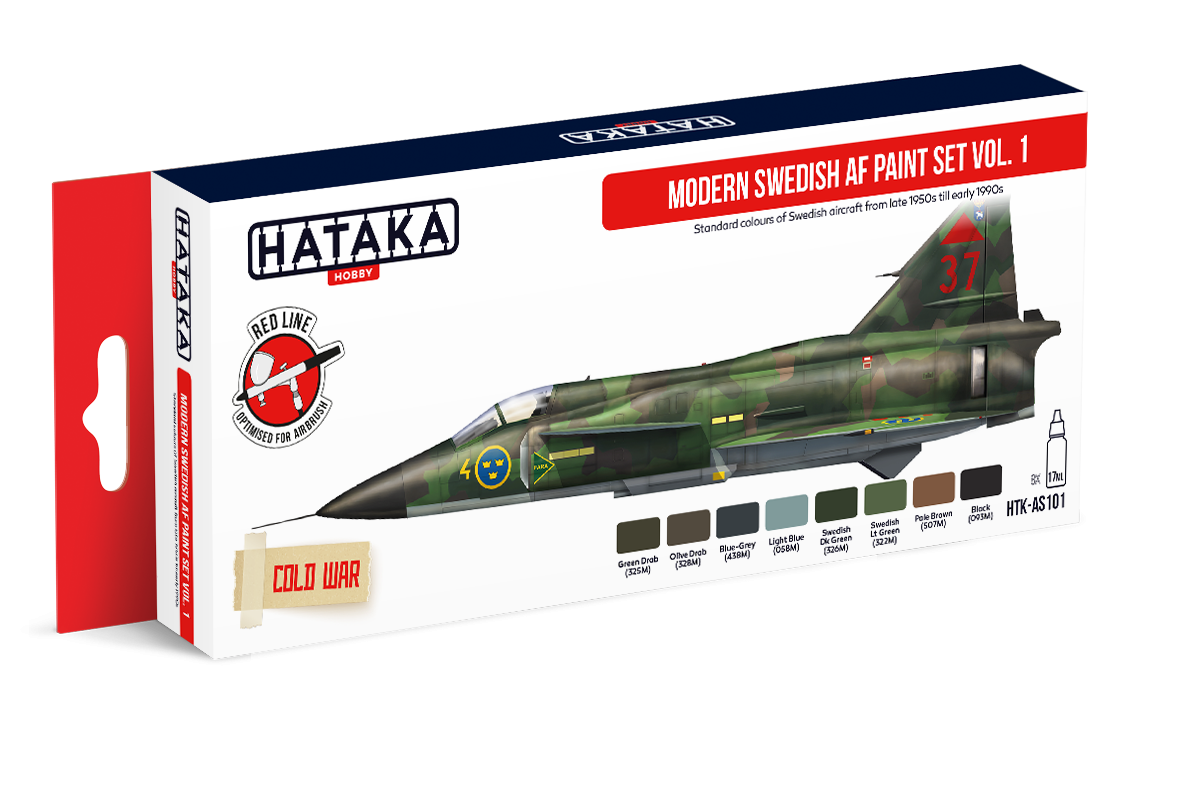Modern Swedish AF paint set vol.1