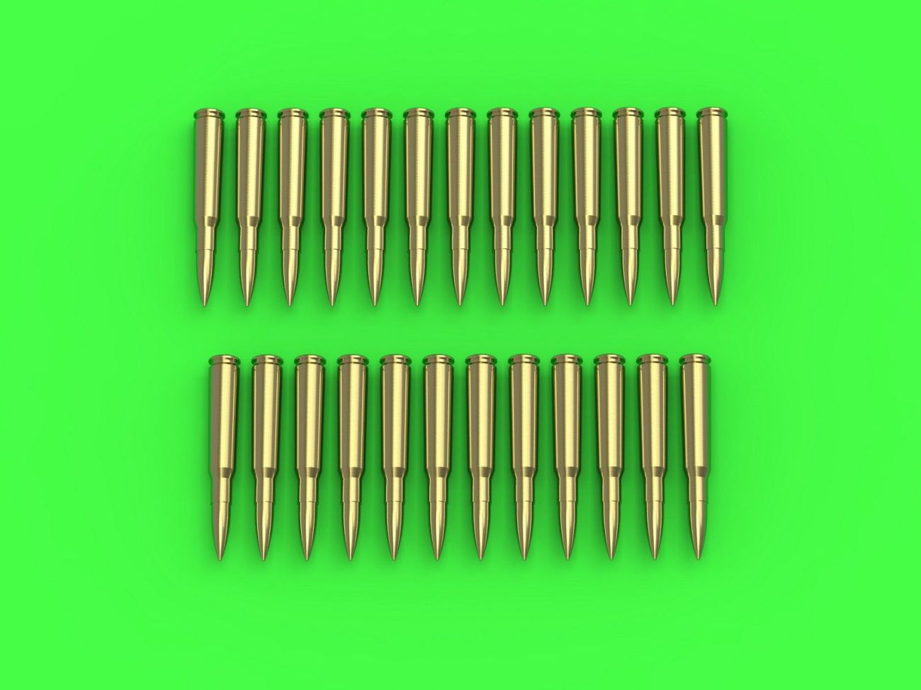 1:16 Browning .50 caliber (12.7mm) - cartridges (25pcs)