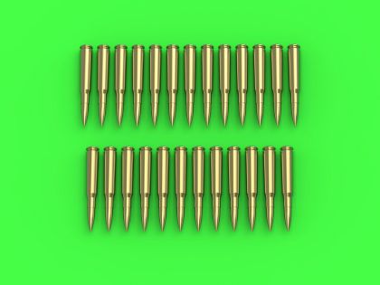 1:16 Browning .50 caliber (12.7mm) - cartridges (25pcs)