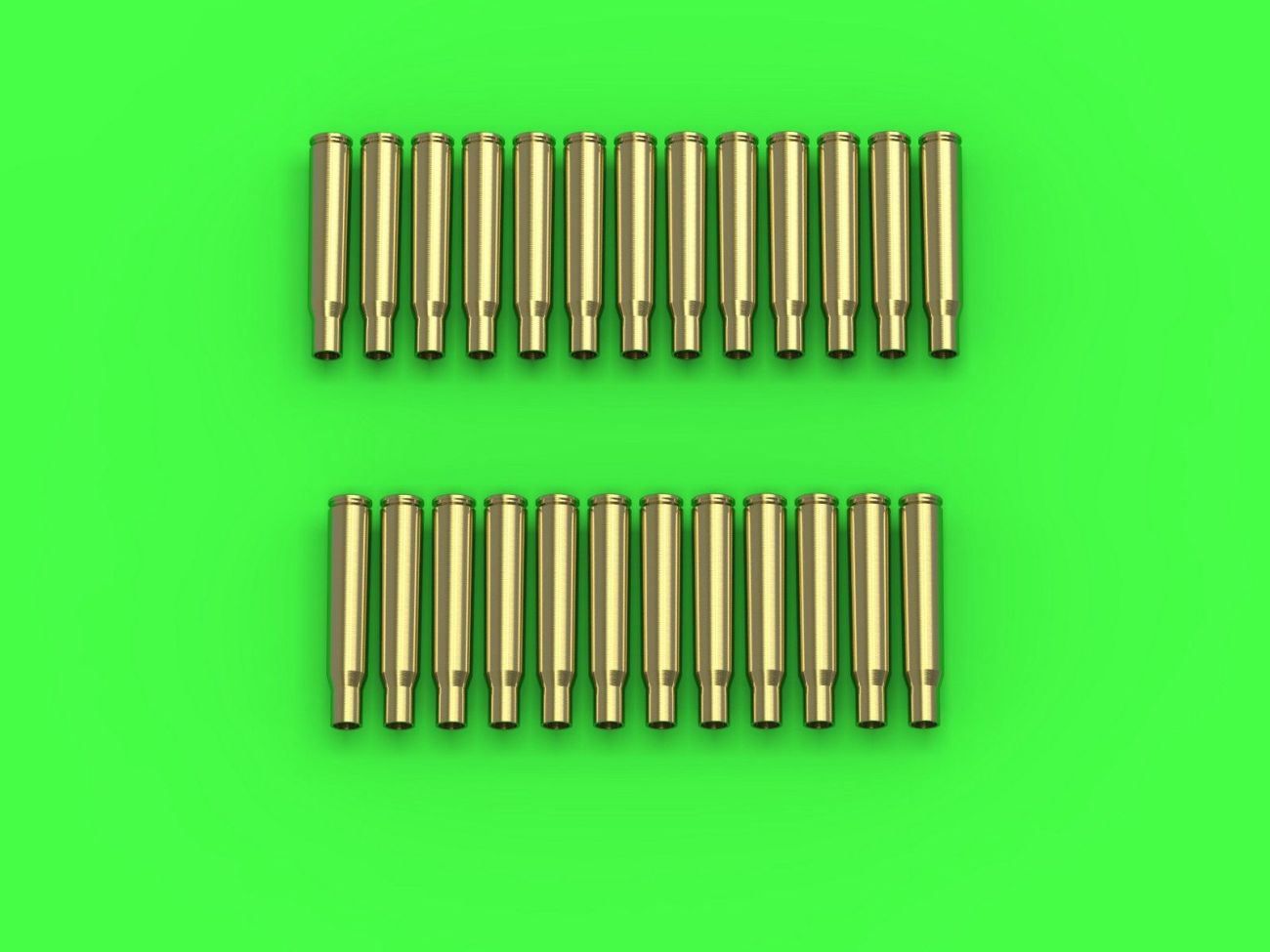 1:16 M1919 Browning .30 caliber (7.62mm) - empty shells (25pcs)