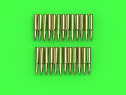 1:35 M1919 Browning .30 caliber (7.62mm) - cartridges (25pcs)