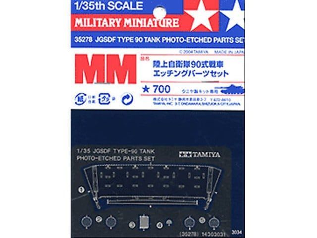 1:35 JGSDF Type 90 Tank Photo-Etched Parts