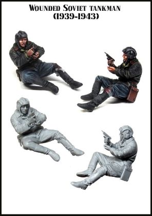 1:35 Wounded Soviet Tankman 1939-1943