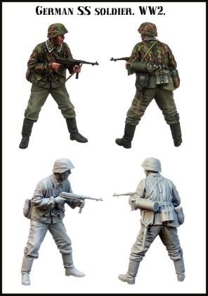 1:35 German SS Soldier