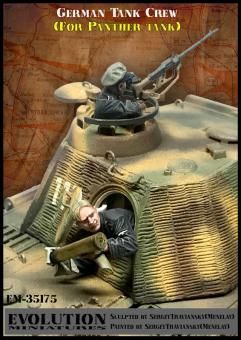 1:35 German Tank Crew (FOR PANTHER TANK)