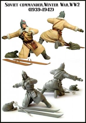 1:35 Soviet Commander Winter War WWII (1939-1942)