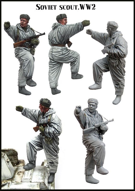 1:35 Soviet Scout WW2
