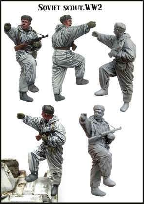 1:35 Soviet Scout WW2