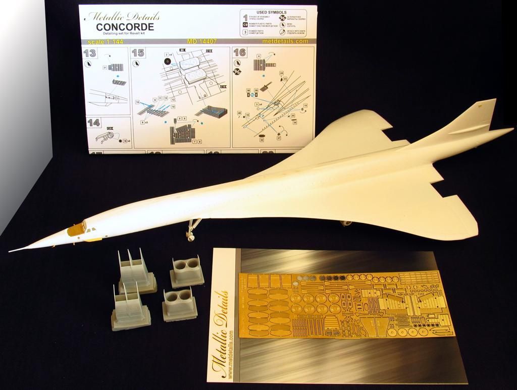 1:144 Detailing set Concorde (Revell)