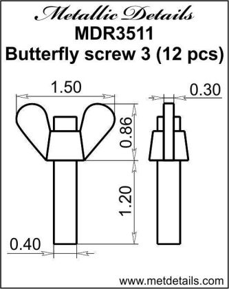 1:35 Butterfly screw 3