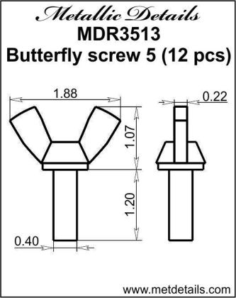 1:35 Butterfly screw 5