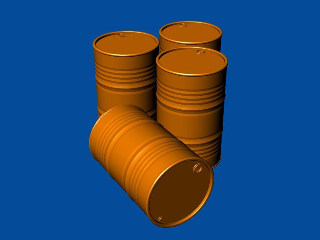 1:48 Drum 200 l (4 pcs)