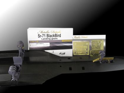1:48 SR-71 Blackbird. Landing gears (Testors/Italeri)