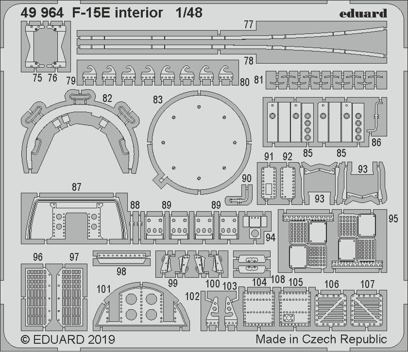 1:48 F-15E interior