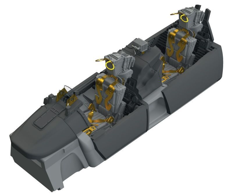 1:48 Grumman F-14D Tomcat cockpit