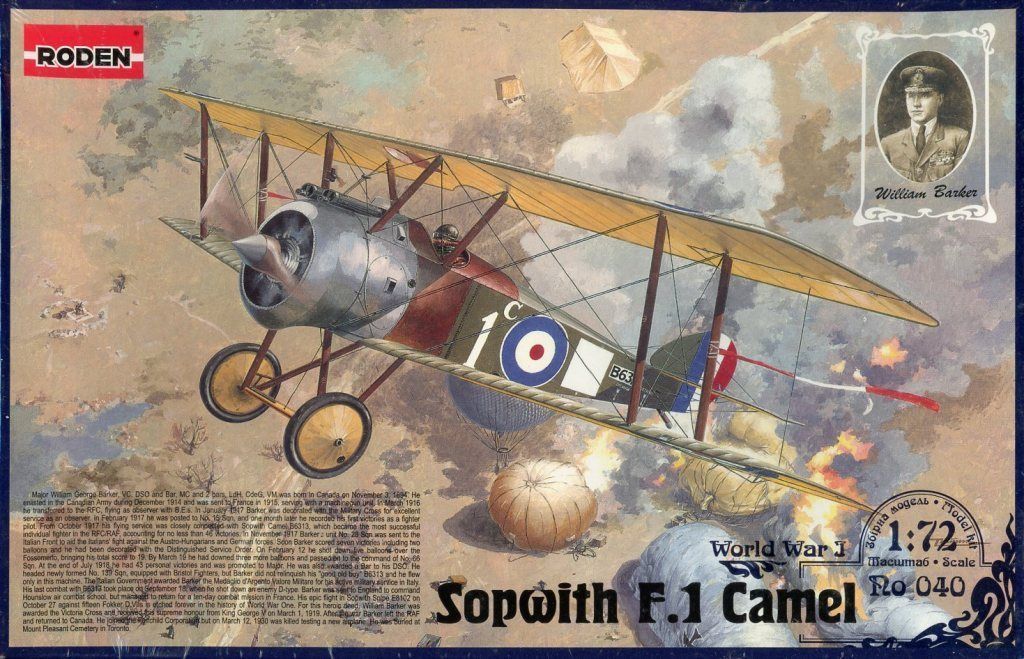 1:72 Sopwith F.1 Camel