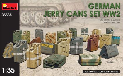 1:35 GERMAN JERRY CANS SET WW2