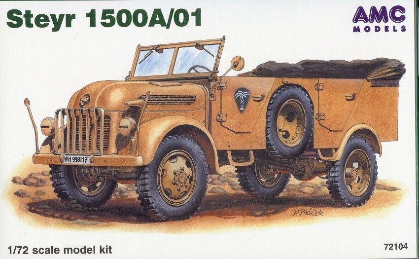 1:72 Steyr 1500A/01 - Afrika Korps