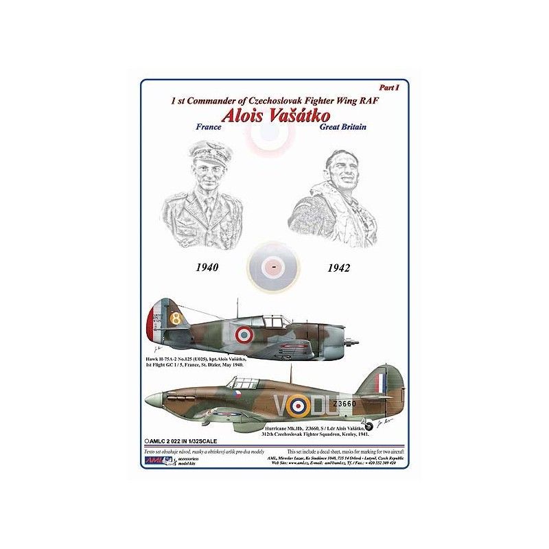 1:32 Alois Vašátko - 1st Commander of Czechoslovak Wing RAF, Part I