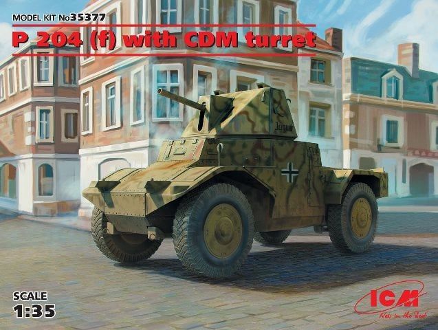 1:35 Panzerspahwagen P 204 (f) with CDM turret