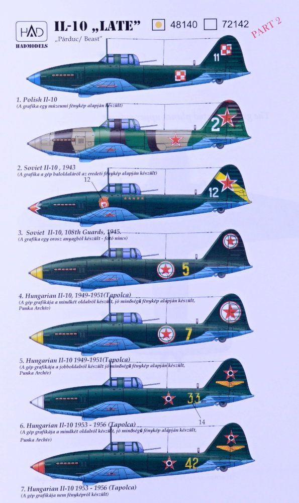 1:48 Decal IL-10 Late (6x camo) Part 2