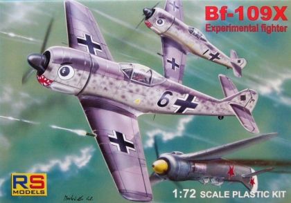 1:72 Messerschmitt Bf 109X (Experimental figher)