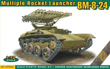 1:72 BM-8-24 multiple rocket launcher